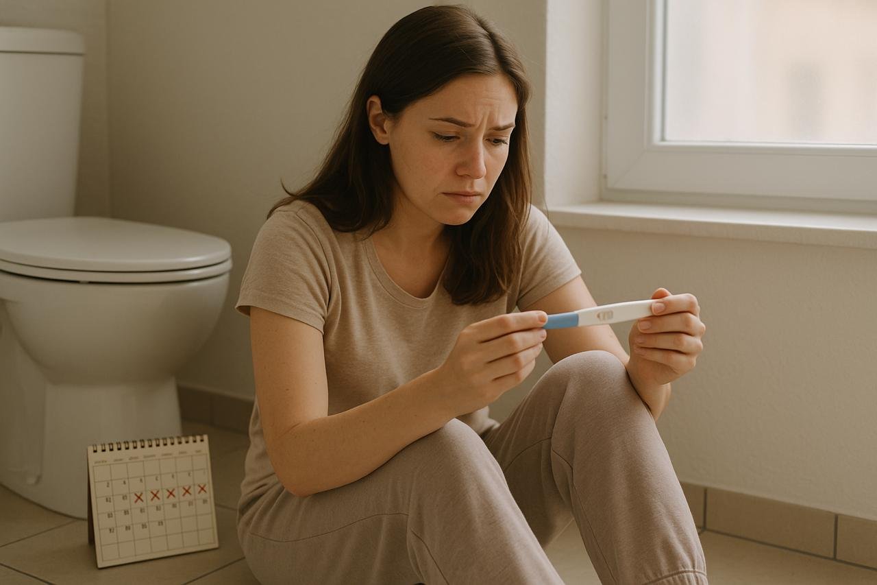 Negative Pregnancy Test but No Period