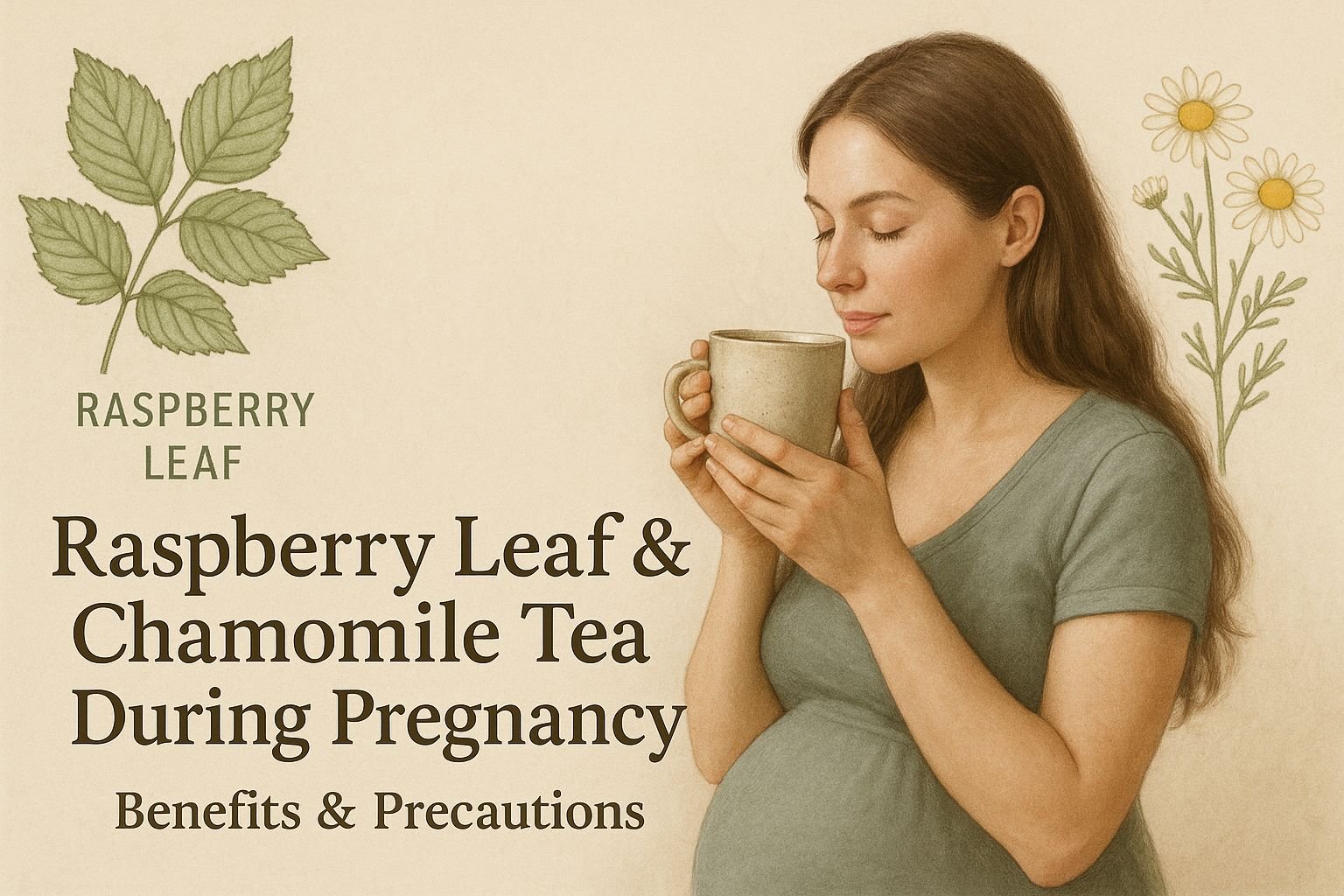Raspberry Leaf Tea and Chamomile Tea During Pregnancy