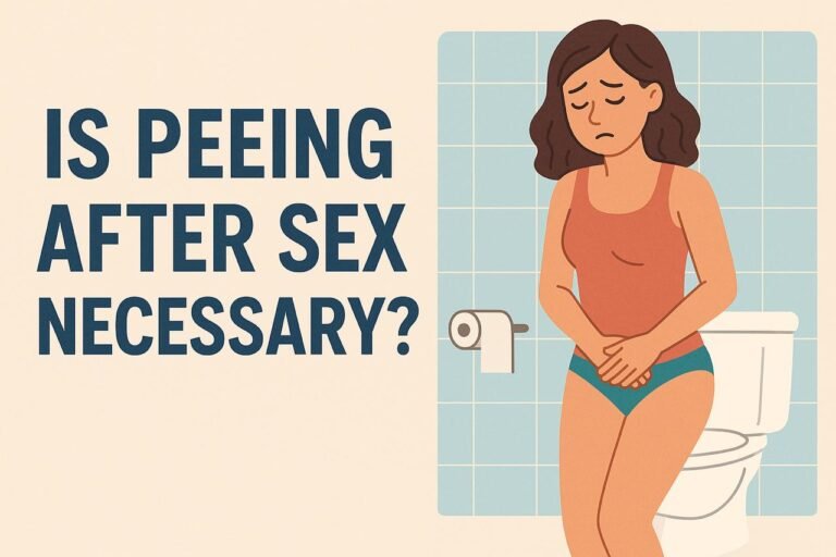 Sex, peeing after sex, hygiene,