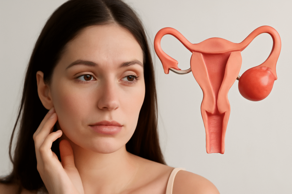 C an ovarian cyst cause infertility