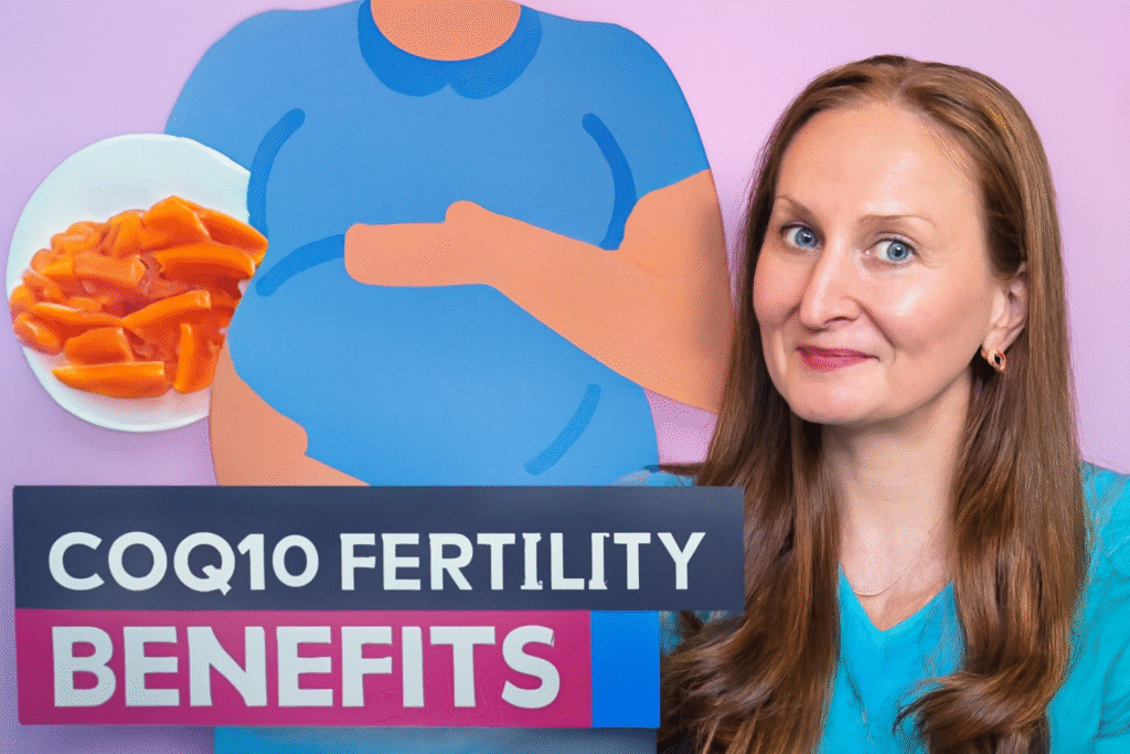when to stop taking coq10 for fertility
